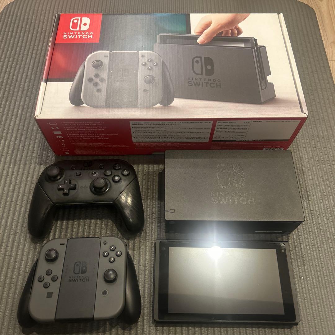 【美品】Nintendo Switch 本体　Proコントローラー付き