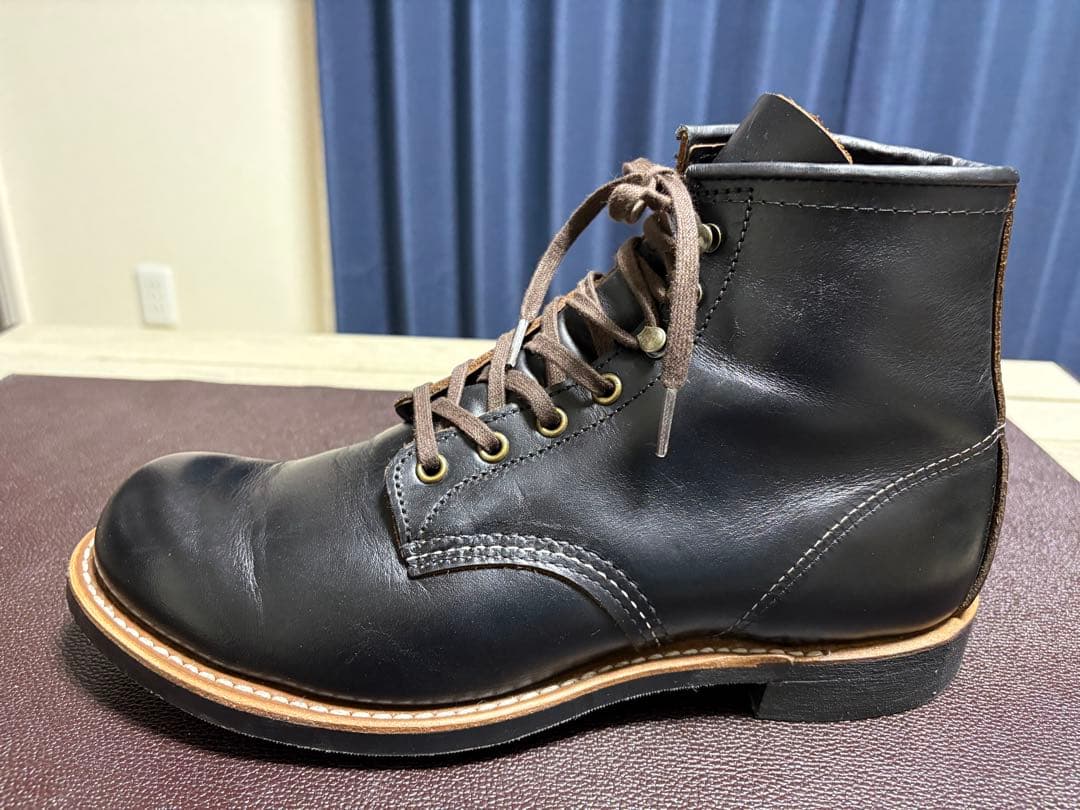 RED WING 3345ブラックスミス 8 1/2 D ブラック