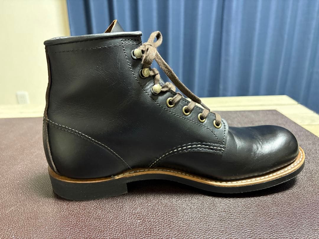 RED WING 3345ブラックスミス 8 1/2 D ブラック