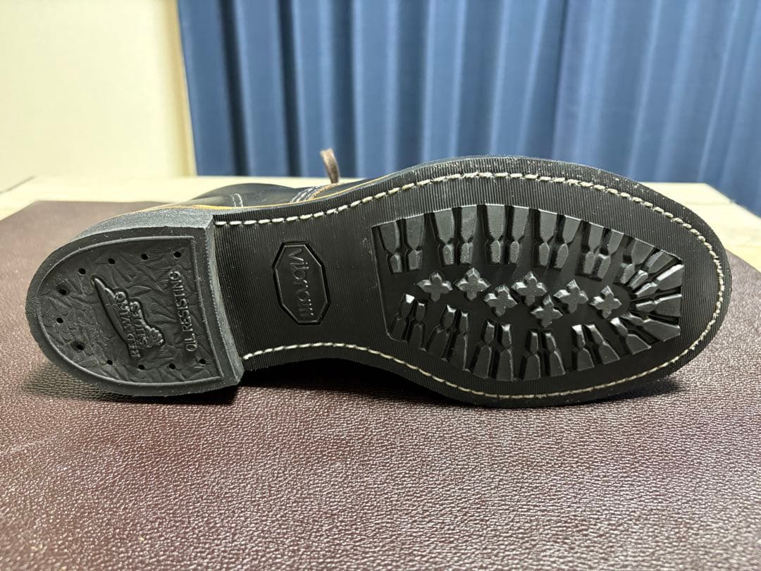 RED WING 3345ブラックスミス 8 1/2 D ブラック