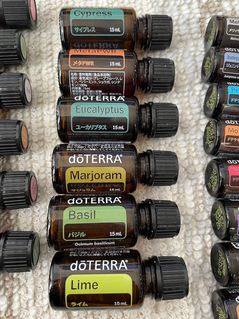 doTERRA エッセンシャルオイルセット 15ml、5ml 22点