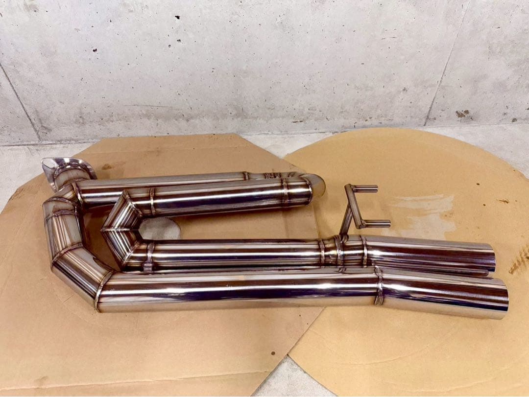 70カムリワンオフマフラーオリジナルストレートマフラーループマフラーAXVH70