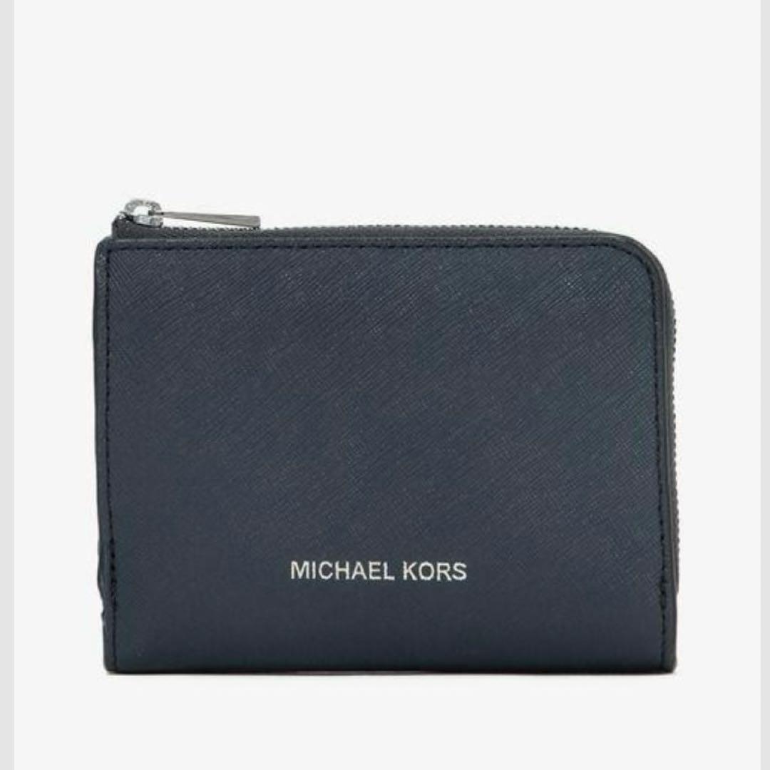 新品未使用　MICHAEL KORS 二つ折り財布 黒