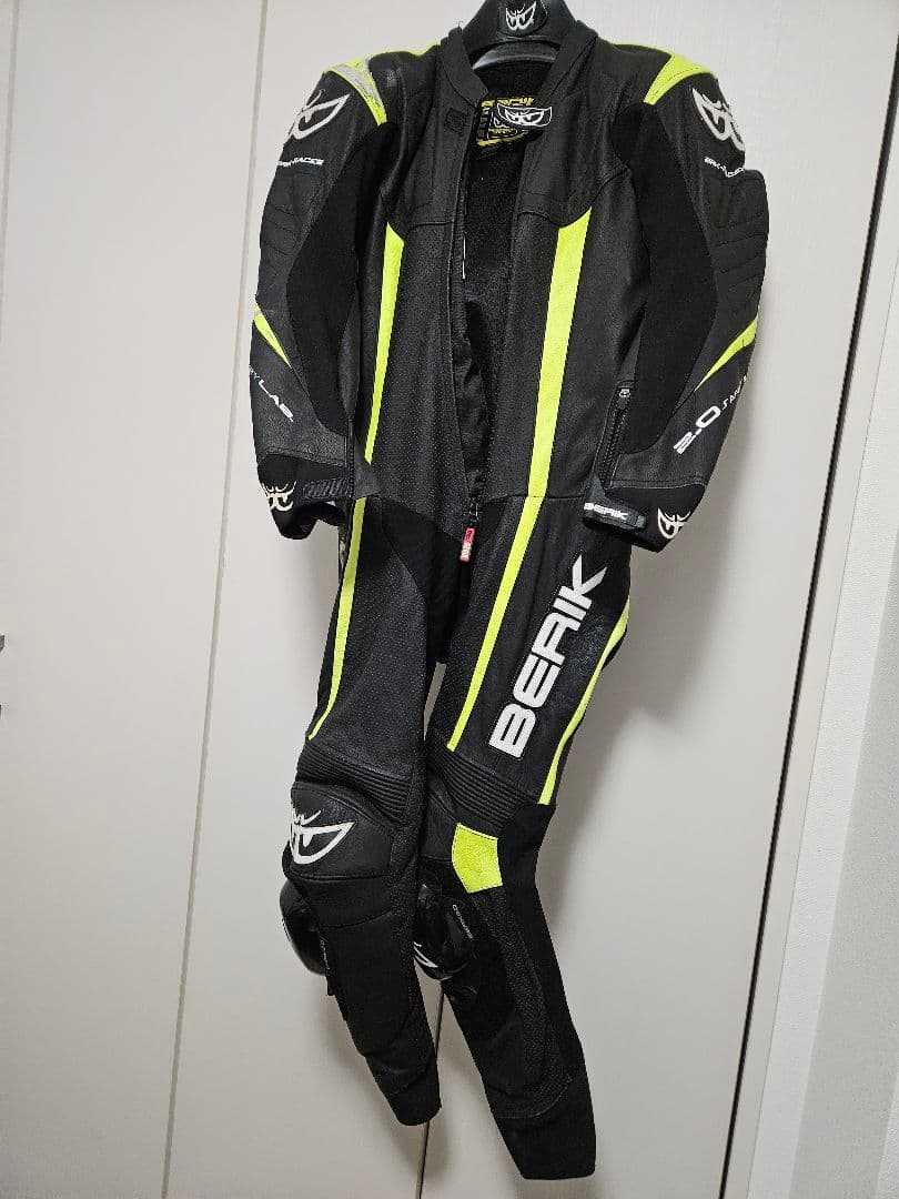 berik 革ツナギ ブーツセット 46サイズ，ブーツ41サイズ