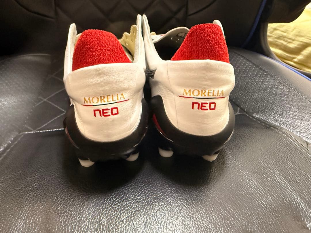 Mizuno サッカーシューズ ホワイト スパイク25.5