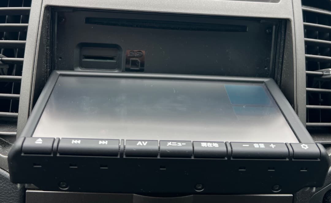 日産純正ナビ　MJ119D-A　地図2023年 状態の良い商品