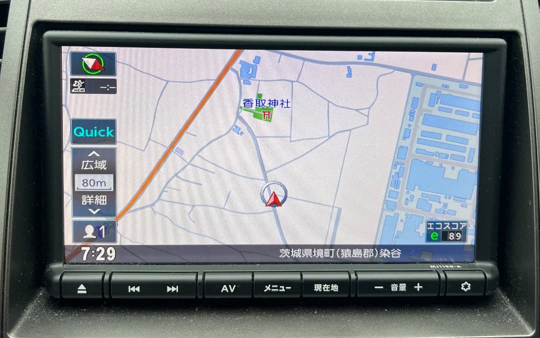 日産純正ナビ　MJ119D-A　地図2023年 状態の良い商品