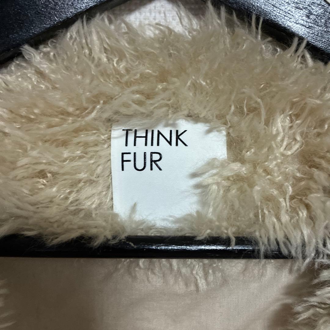 THINK FUR シンクファー ファーベスト　ファーコート エコファーＳ