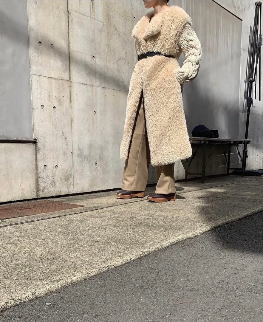 THINK FUR シンクファー ファーベスト　ファーコート エコファーＳ