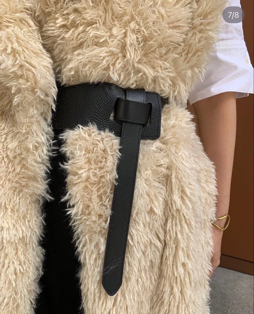 THINK FUR シンクファー ファーベスト　ファーコート エコファーＳ