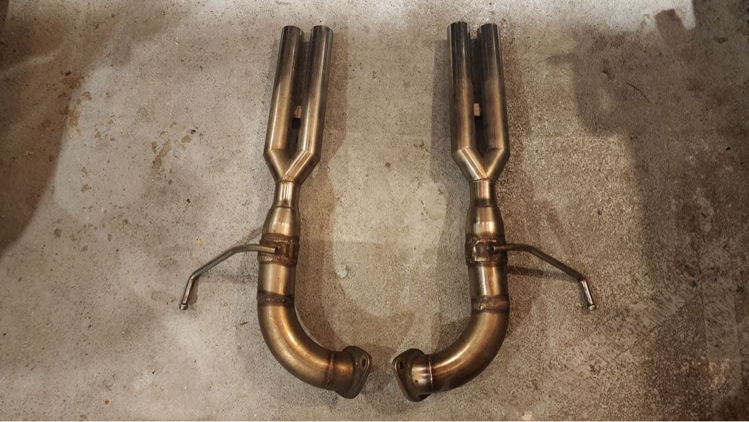 レガシィ BL5 ワンオフ デュアルマフラー