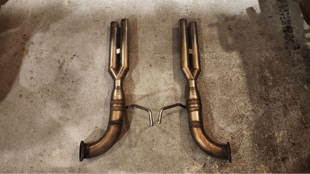 レガシィ BL5 ワンオフ デュアルマフラー