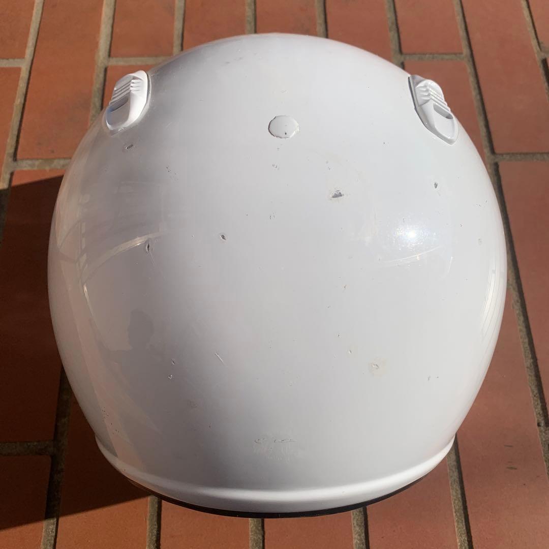 【格安】ARAI トライアルヘルメット　61〜62cm オフロード　ホワイト