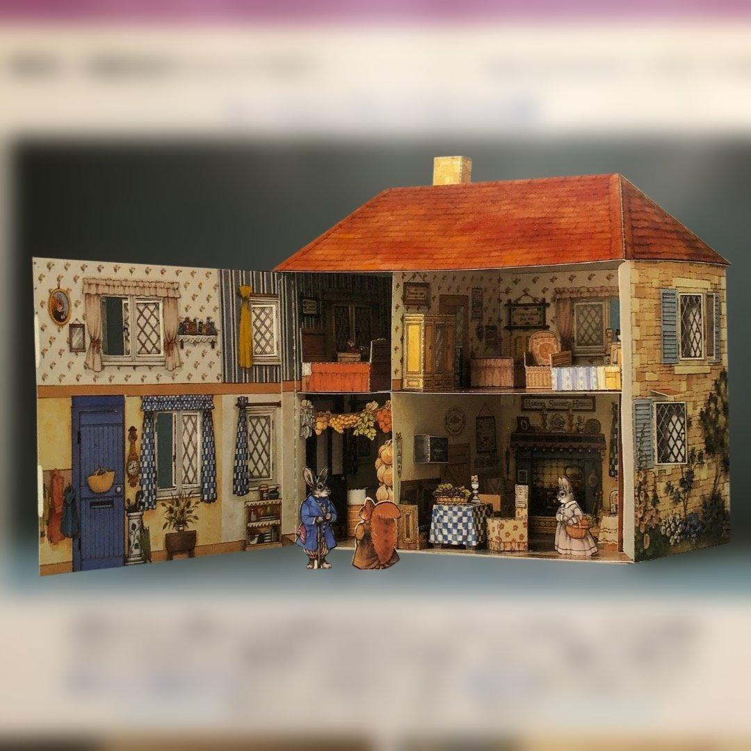 フェイス・ジェイクス　グレイラビットの家　3匹のくま　ドールハウス 組み立て