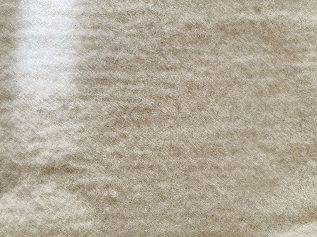 ZARA フリンジ ウールブレンドケープコート アイボリー Ｍ