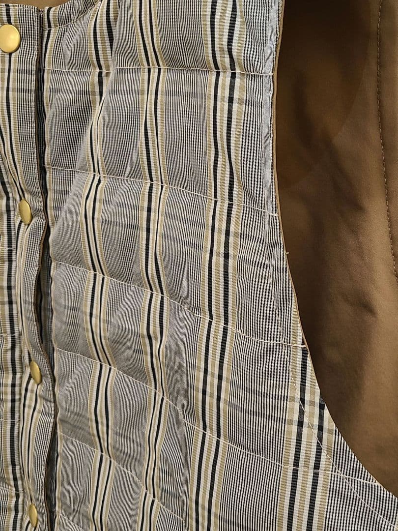 リバーシブル ダウンベスト