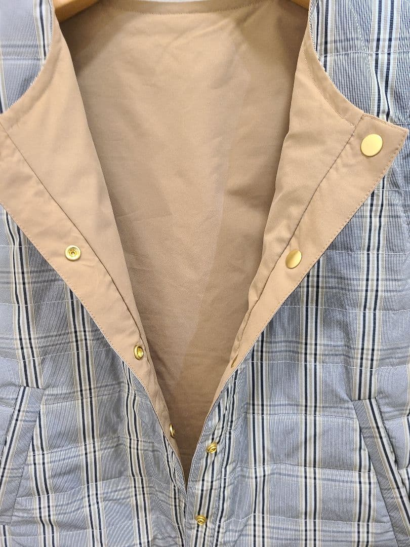 リバーシブル ダウンベスト