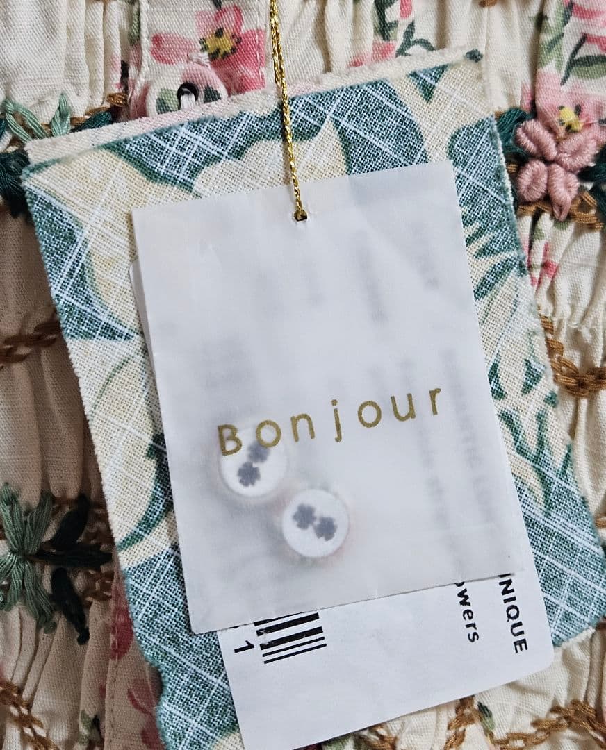 bonjour diary 24AW チュニック ワンピース