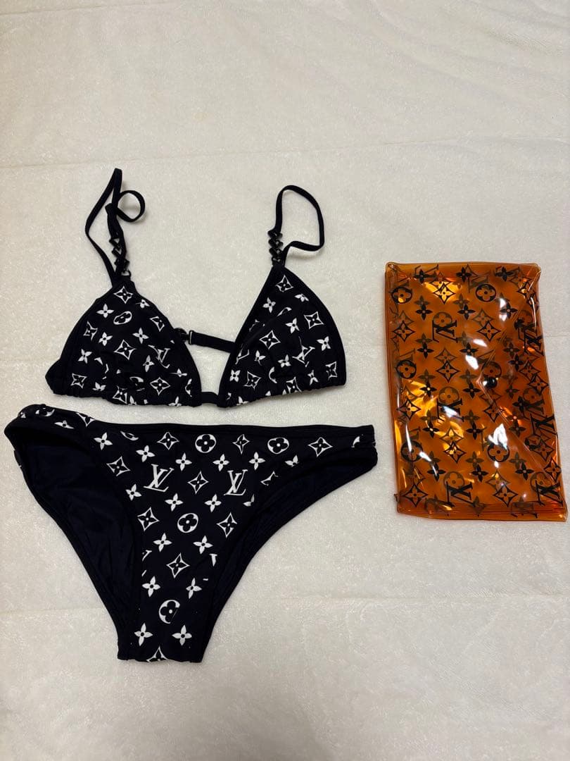 ルイ・ヴィトン ブラック セパレートビキニ 36
