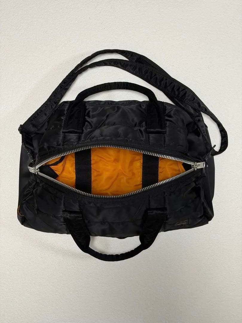 美品廃盤 PORTER ポーター タンカー ボストンバッグ2way ブラック