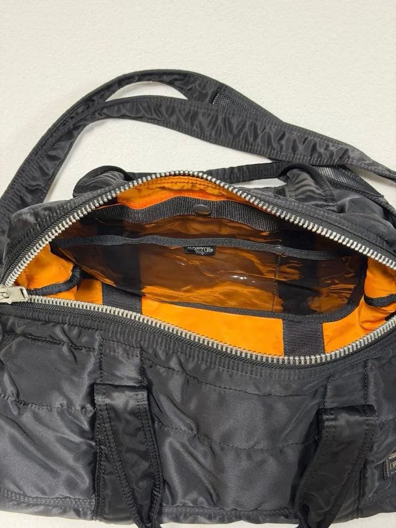 美品廃盤 PORTER ポーター タンカー ボストンバッグ2way ブラック