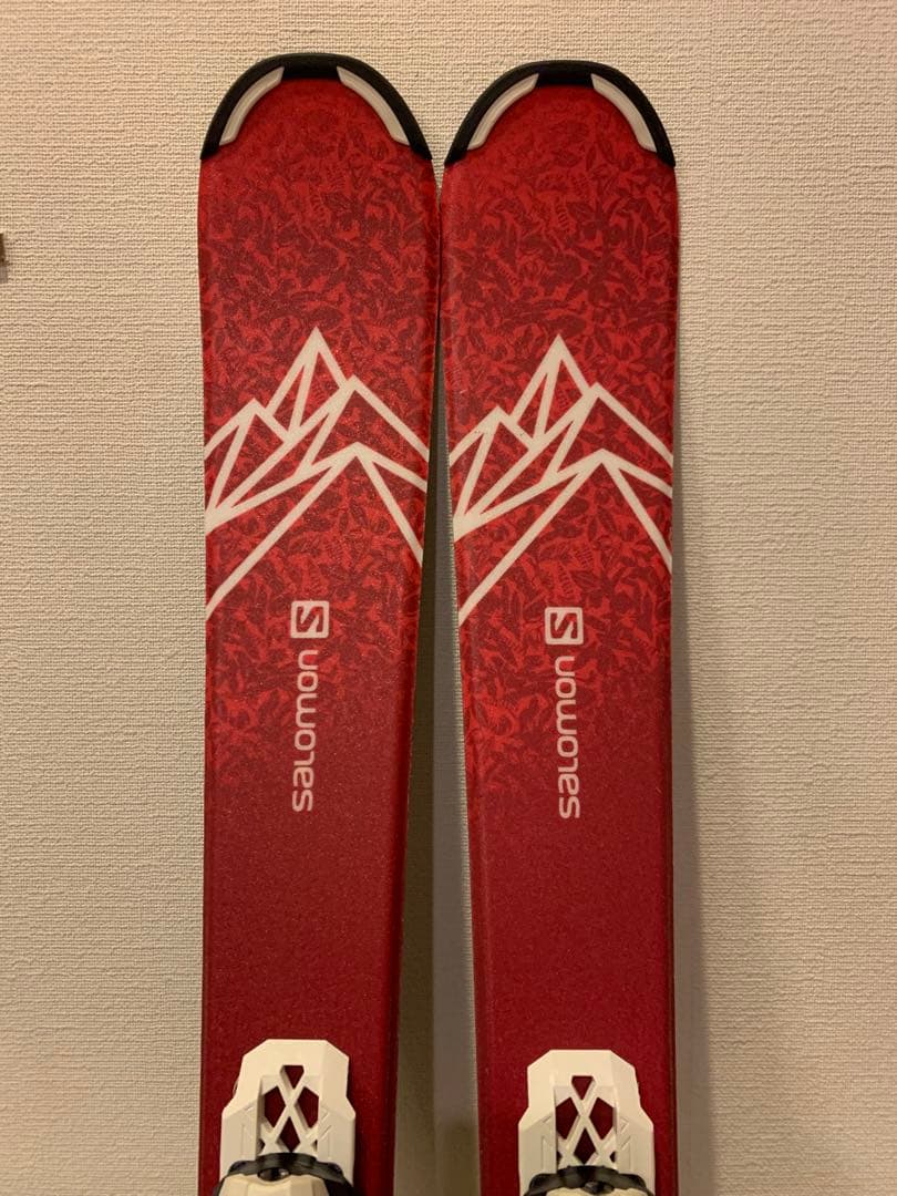 【100】ジュニアスキー板 SALOMON 2022（ピンク）