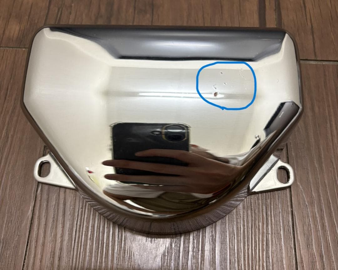 訳アリの為大幅値下げ!! ハーレー純正 クローム・ヘッドライトナセル