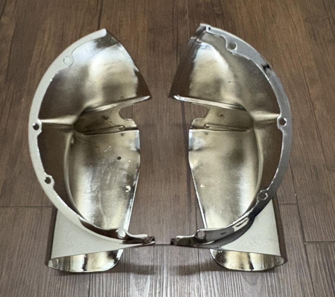 訳アリの為大幅値下げ!! ハーレー純正 クローム・ヘッドライトナセル