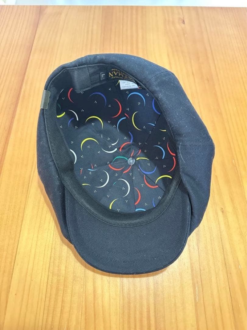 Mr.FATMAN キャスケット LUCKY DAN TWILL 黒 サイズL