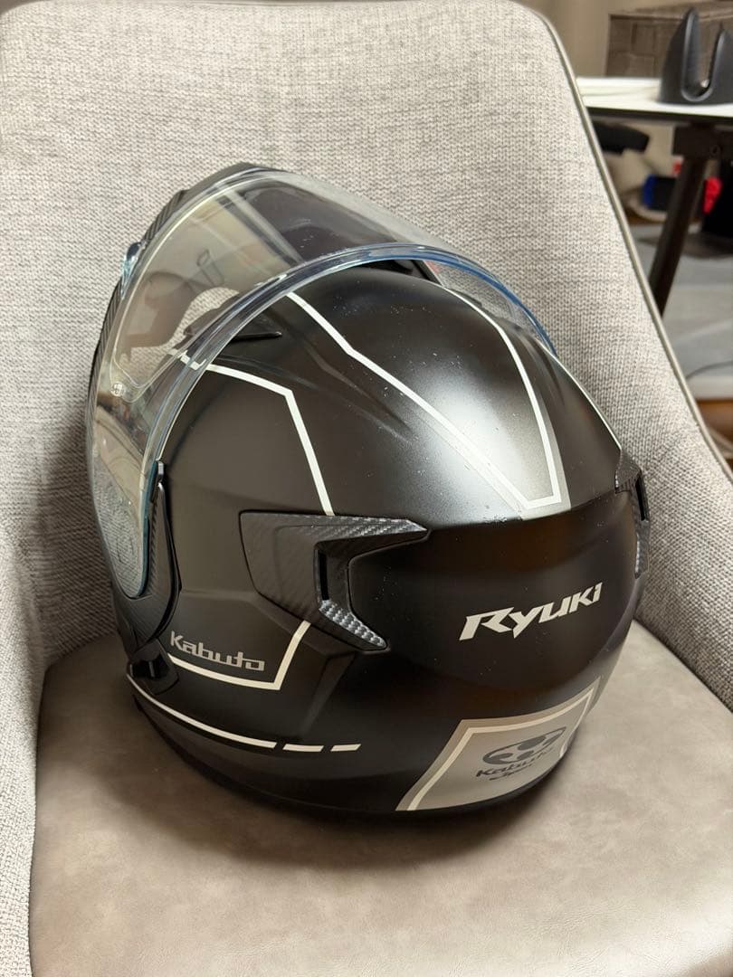 Kabuto RYUKI BEAM フラットブラックグレー
