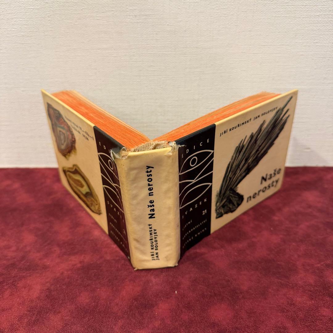 113④チェコビンテージ鉱石図鑑2冊セット　ジャンクジャーナル　ボタンニカル