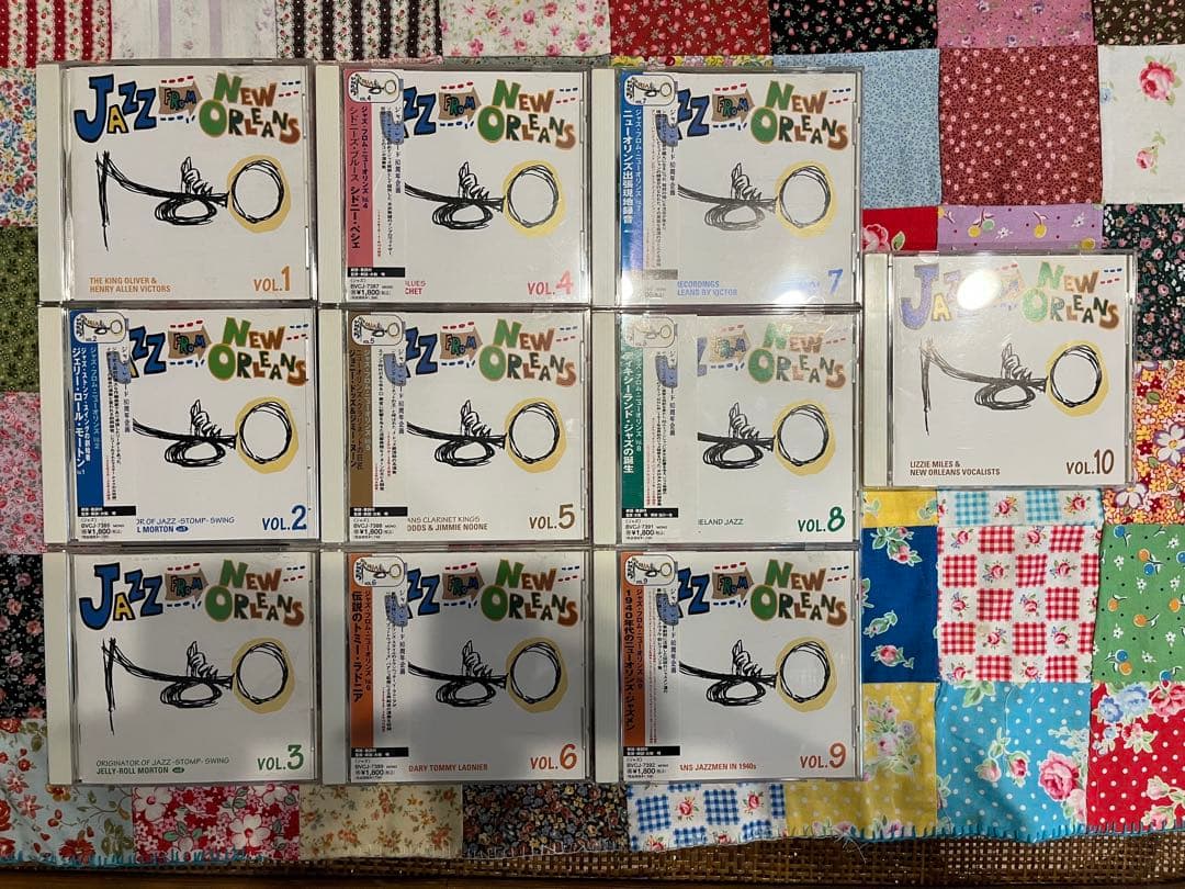 ジャズ・フロム・ニューオリンズ　10枚セット　97年発　国内盤