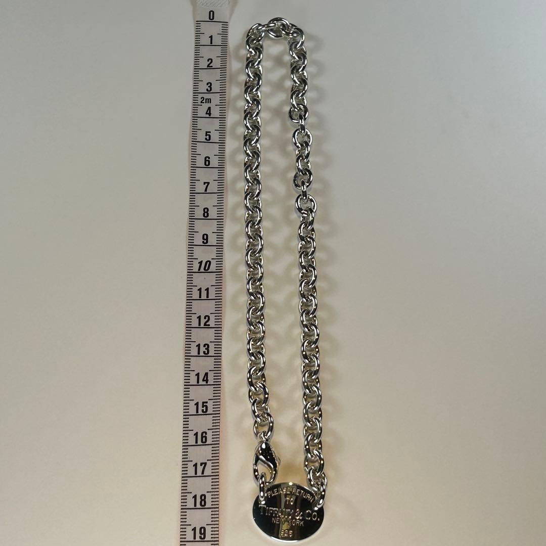 【✨美品仕上げ済】リターントゥタグチェーンネックレス　Tiffany & Co.