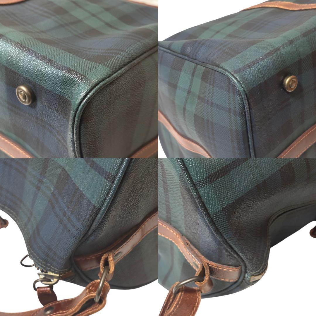 【人気】ポロラルフローレン　ブラックウォッチ　大容量　ボストンバッグ