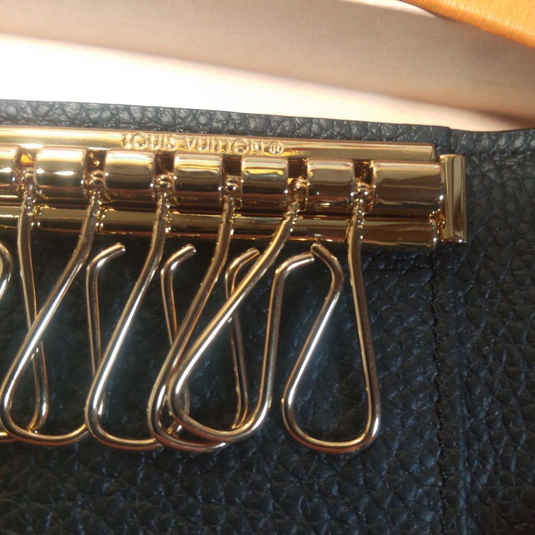 新品 付属品完備 ルイヴィトン アンプラント ミュルティクレ6 キーケース 黒