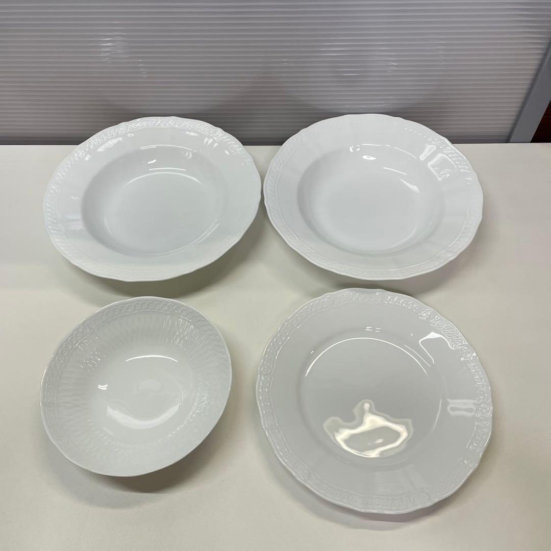 Noritake cher blanc ノリタケ シェールブラン 食器4点セット