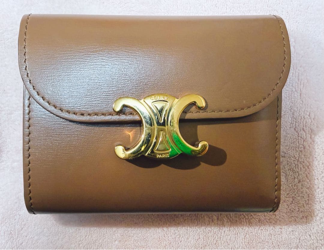 Celine ブラウン 二つ折り財布