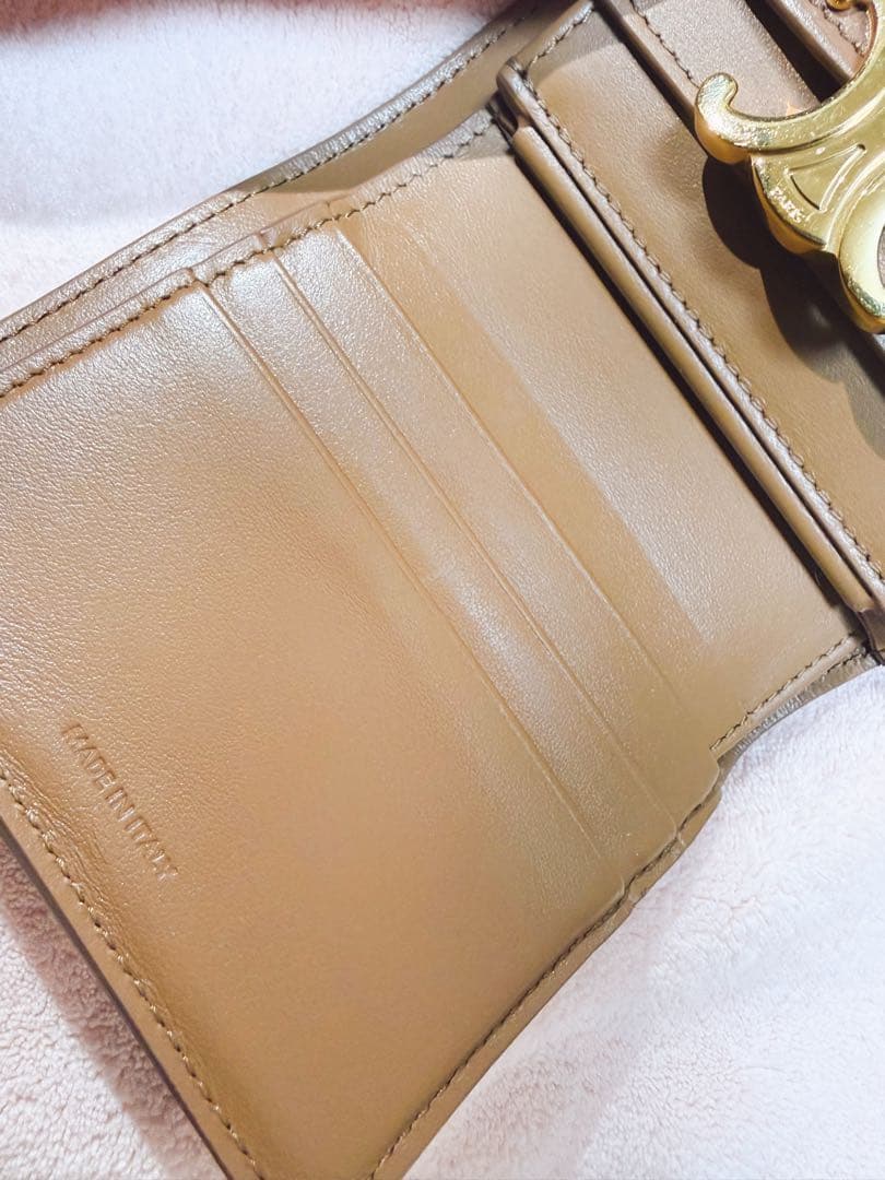 Celine ブラウン 二つ折り財布
