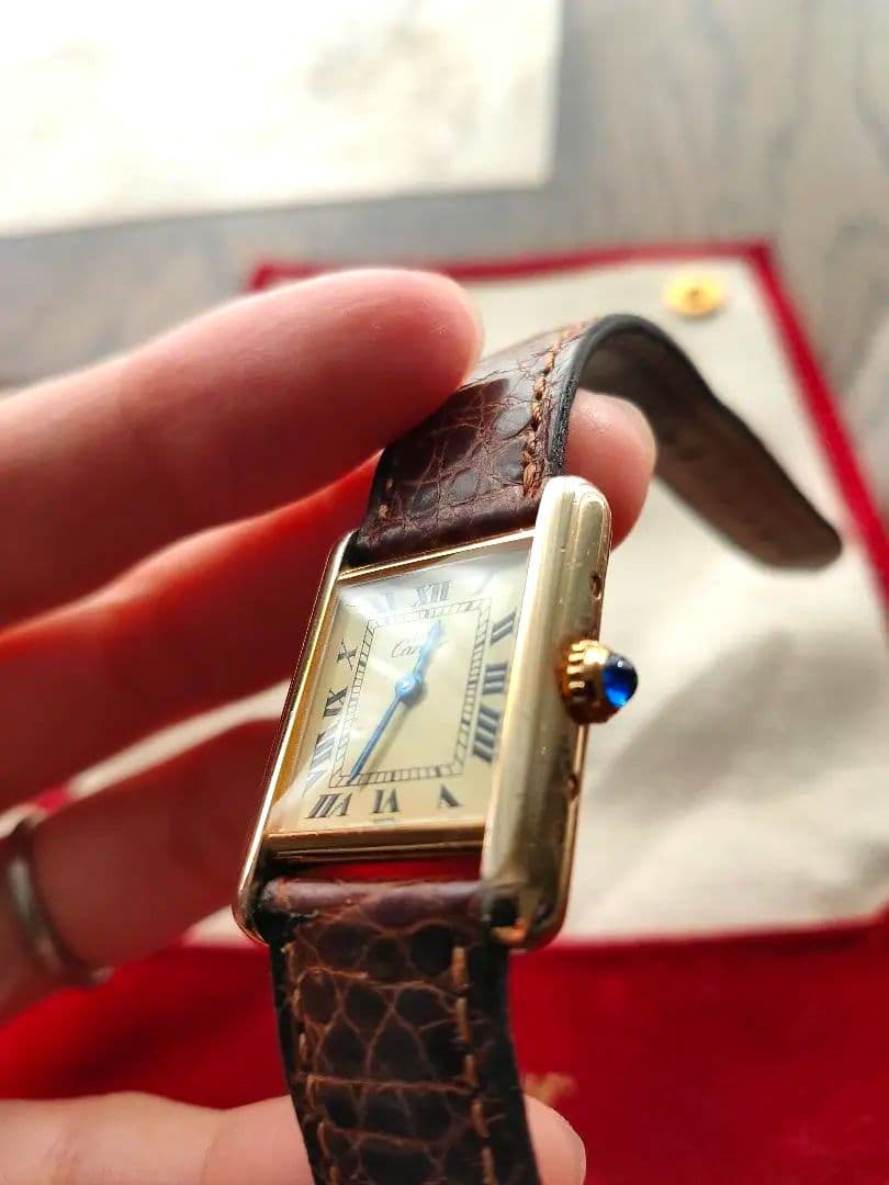 カルティエ　マストタンク　SM　クウォーツ