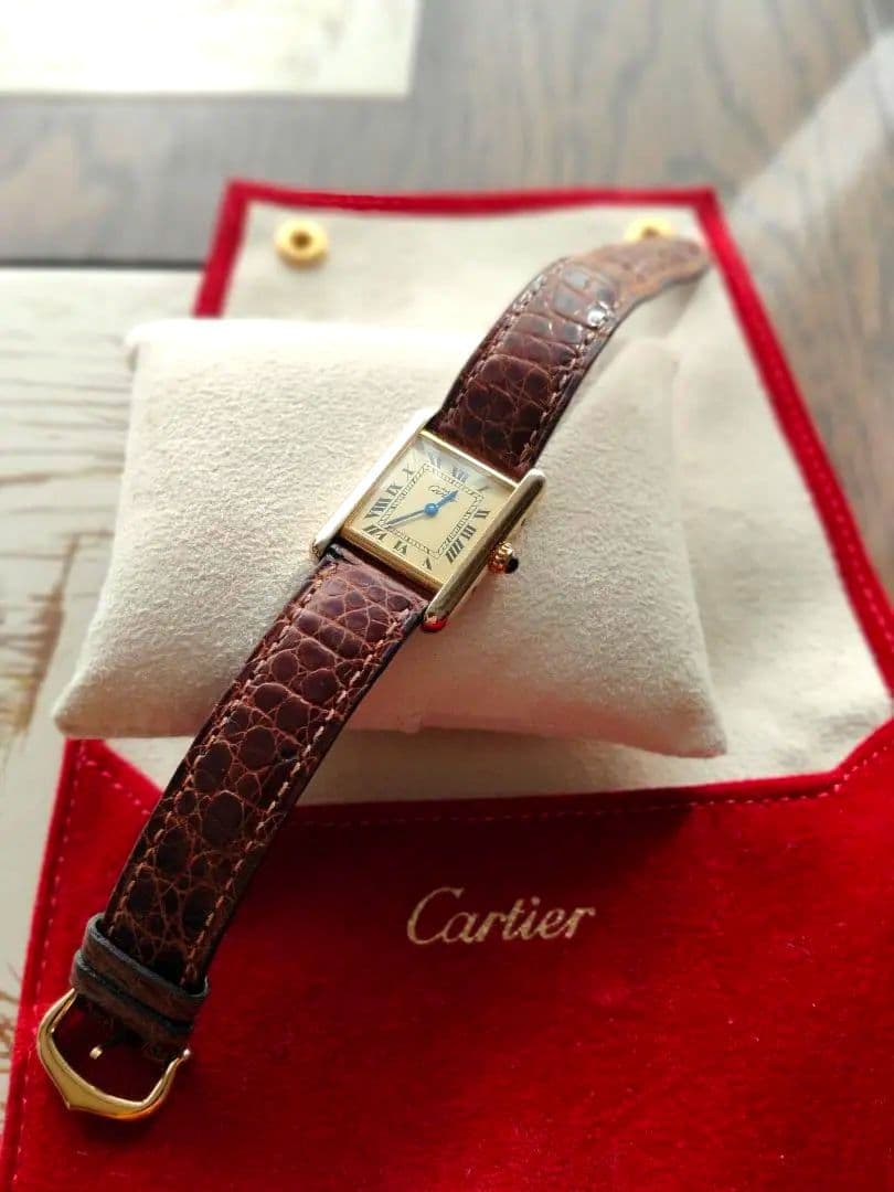 カルティエ　マストタンク　SM　クウォーツ