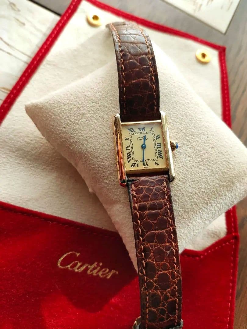 カルティエ　マストタンク　SM　クウォーツ