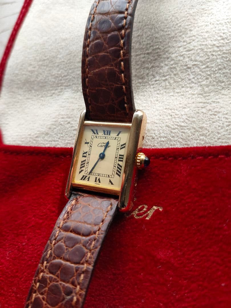 カルティエ　マストタンク　SM　クウォーツ