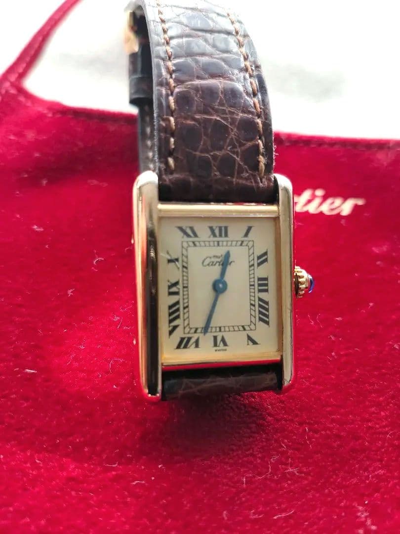 カルティエ　マストタンク　SM　クウォーツ