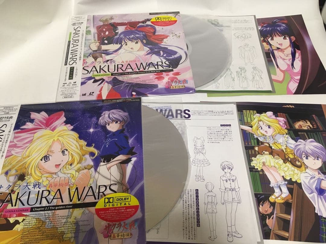 LD サクラ大戦 TV BOX/桜華絢爛BOX/轟華絢爛BOX