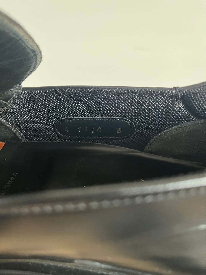 尚*也様 Archive PRADA square toe leather lo