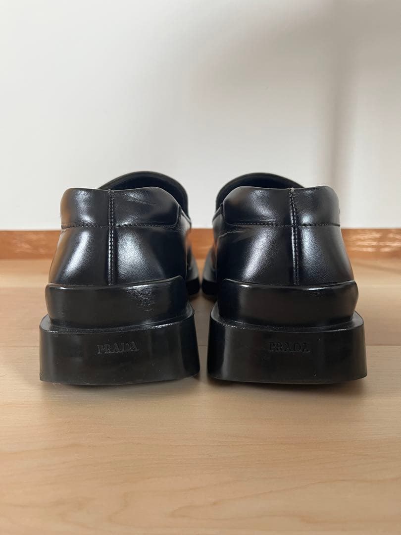 尚*也様 Archive PRADA square toe leather lo