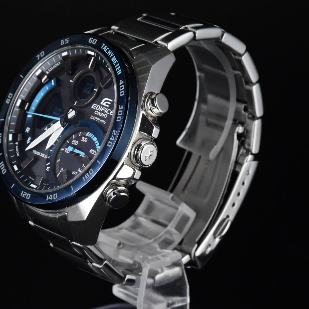 美品 CASIO エディフィス ECB-900YDB ブルートゥース 箱説あり