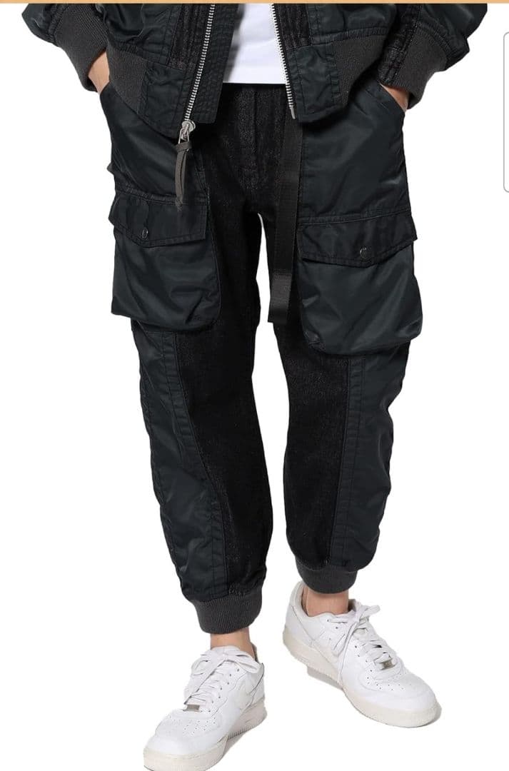 AVIREX TYPE BLUE コンビネーション フライト パンツ