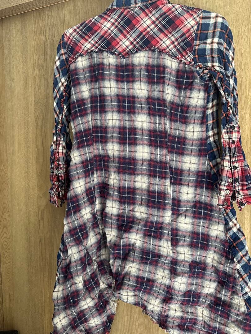 hyde着用　ルグランブルー ネルシャツ