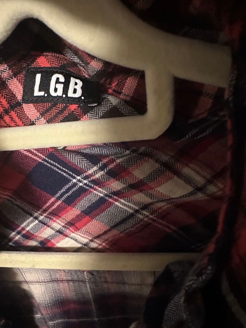 hyde着用　ルグランブルー ネルシャツ